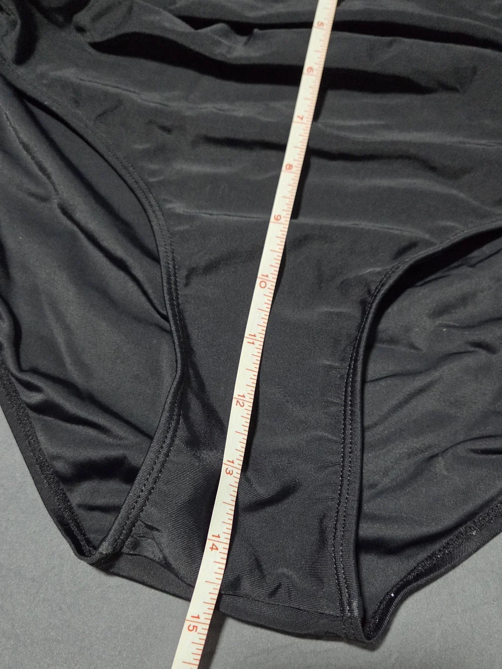 High-Waist Black Women’s Bikini Bottom
